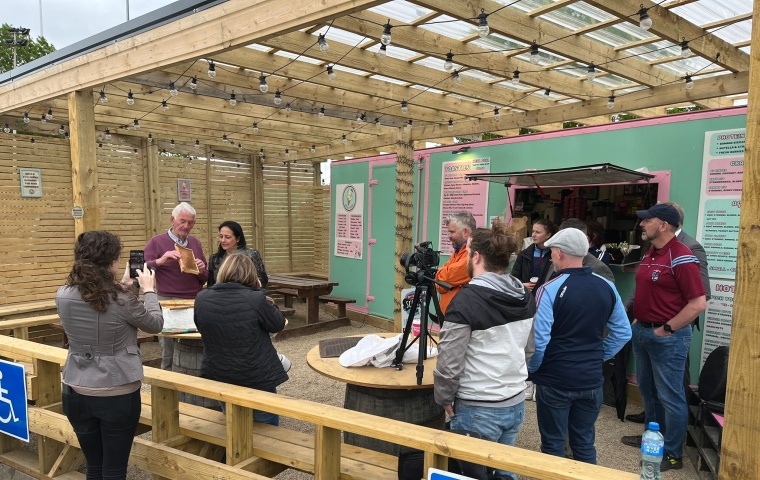 “Amuigh Faoin Spéir” Nationwide Fund launched in Naomh Ólaf GAA Club gallery image