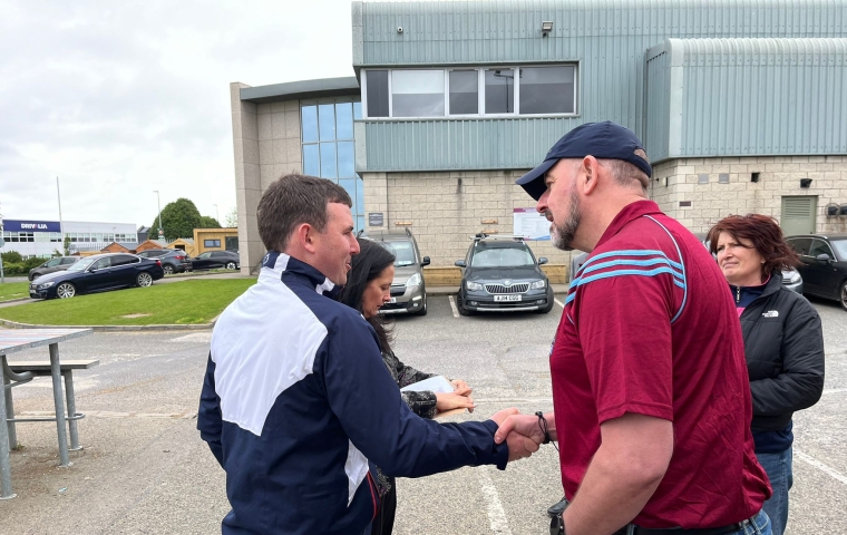 “Amuigh Faoin Spéir” Nationwide Fund launched in Naomh Ólaf GAA Club gallery image