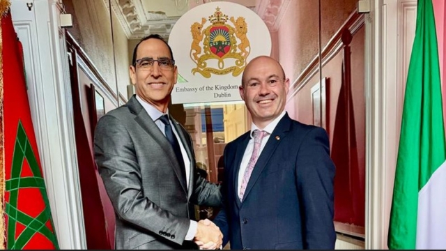 Business opportunities between Morocco, Sandyford Business District and Ireland.