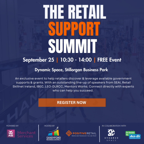 Exclusive invitation to all retailers in the District to The Retail Support Summit