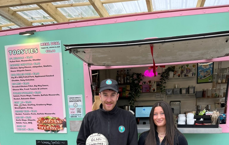 “Amuigh Faoin Spéir” Nationwide Fund launched in Naomh Ólaf GAA Club gallery image